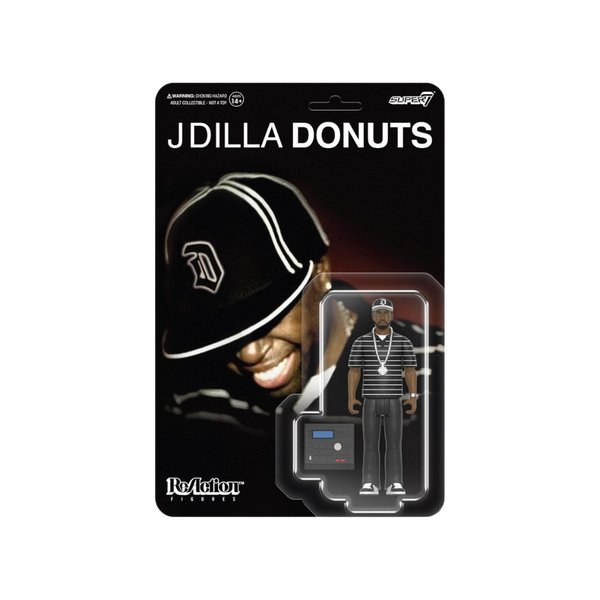 Super7 ReAction Figures Wv1 - J Dilla (Donuts - Smile Album Cover