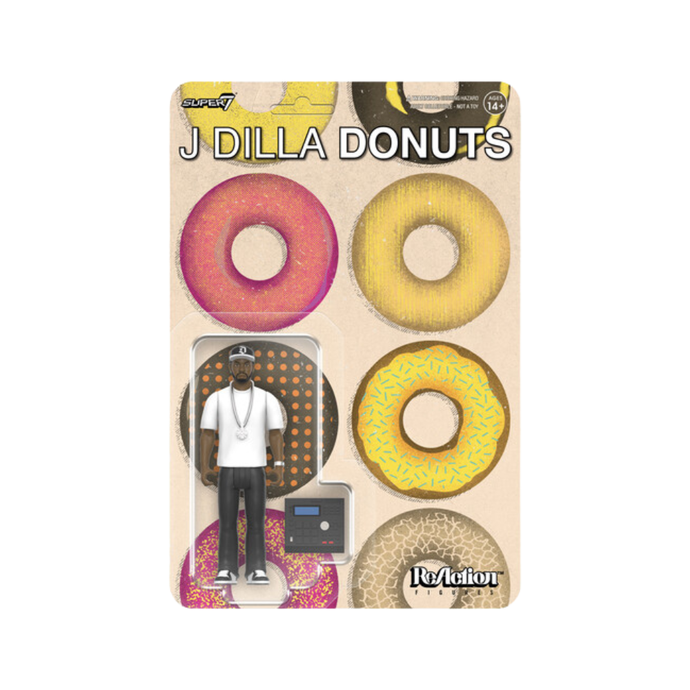 Super7 ReAction Figures Wv2 - J Dilla Donuts