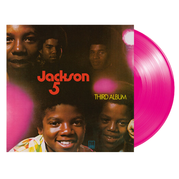 The Jackson 5 "Third Album" Clear Pink [Import] Vinyl LP