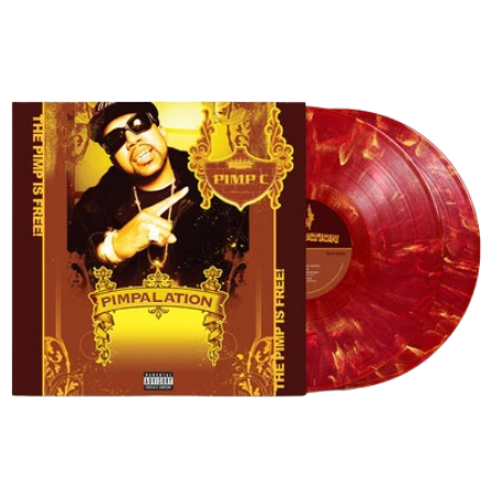 Pimp C "Pimpalation" 20th Anniversary Edition Bordeaux Gold 2xLP Vinyl