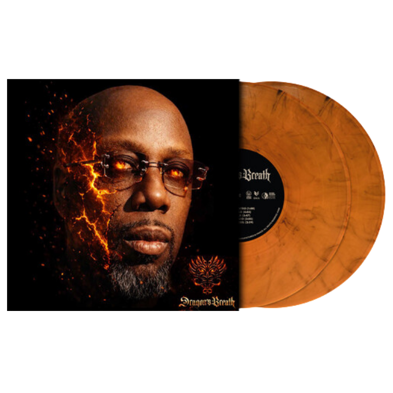 Inspectah Deck "Dragon's Breath" 2xLP Orange Marble Vinyl