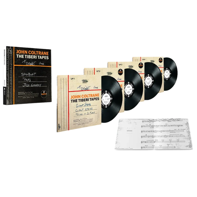 John Coltrane "The Tiberi Tapes" 4xLP Boxed Set