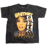 Whitney Houston Retro Mineral Wash T-Shirt