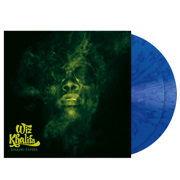 Wiz Khalifa "Rolling Papers" Deluxe 10 Year Anniversary Edition Blue 2xLP Vinyl