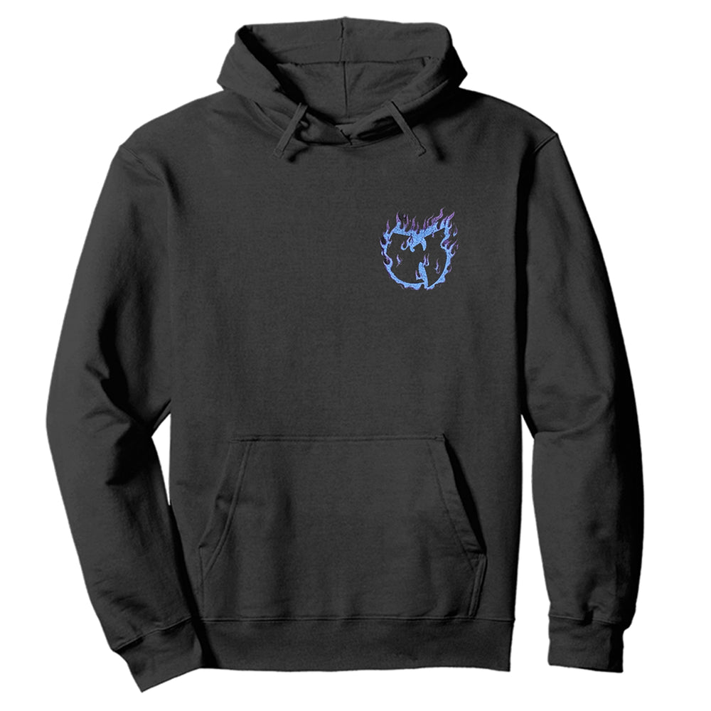 Wu-Tang Clan Flame Hooded Sweatshirt Front