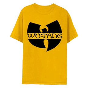 Wu-Tang Clan Logo Yellow Pigment Dye T-Shirt