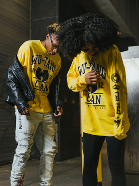 Wu tang best sale clan yellow hoodie