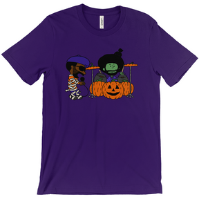 Black Thought and Questlove as Mummy and Frankenstein Halloween T-Shirt