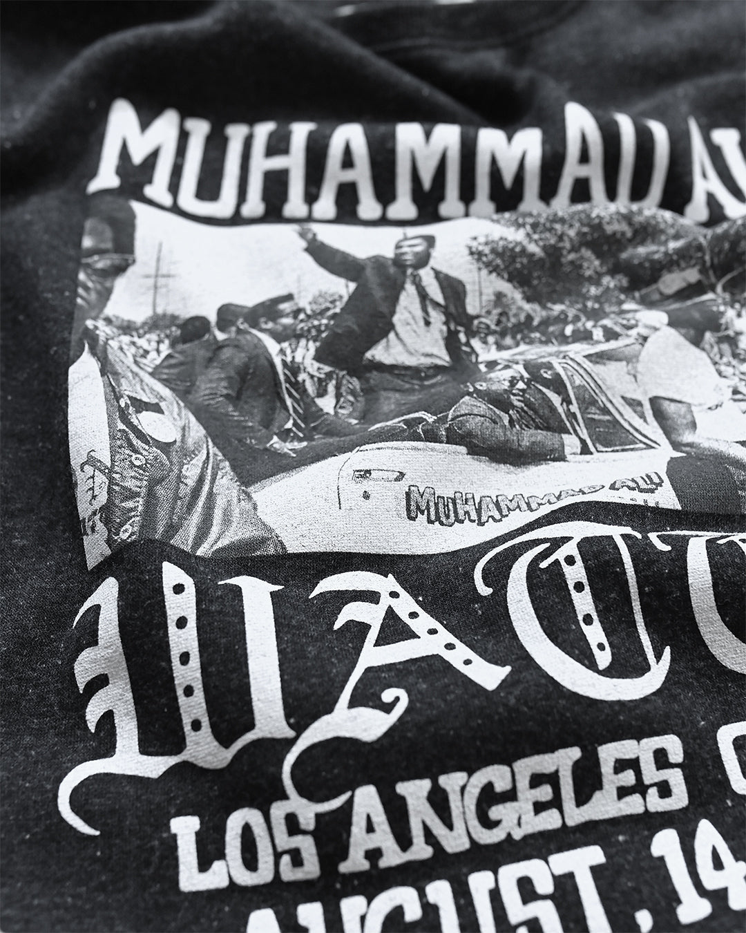 Ali 1967 Watts Photo Black Sweatshirt