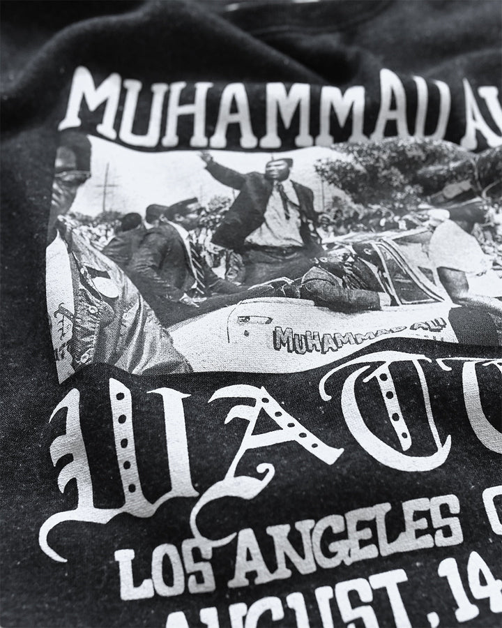 Ali 1967 Watts Photo Black Sweatshirt
