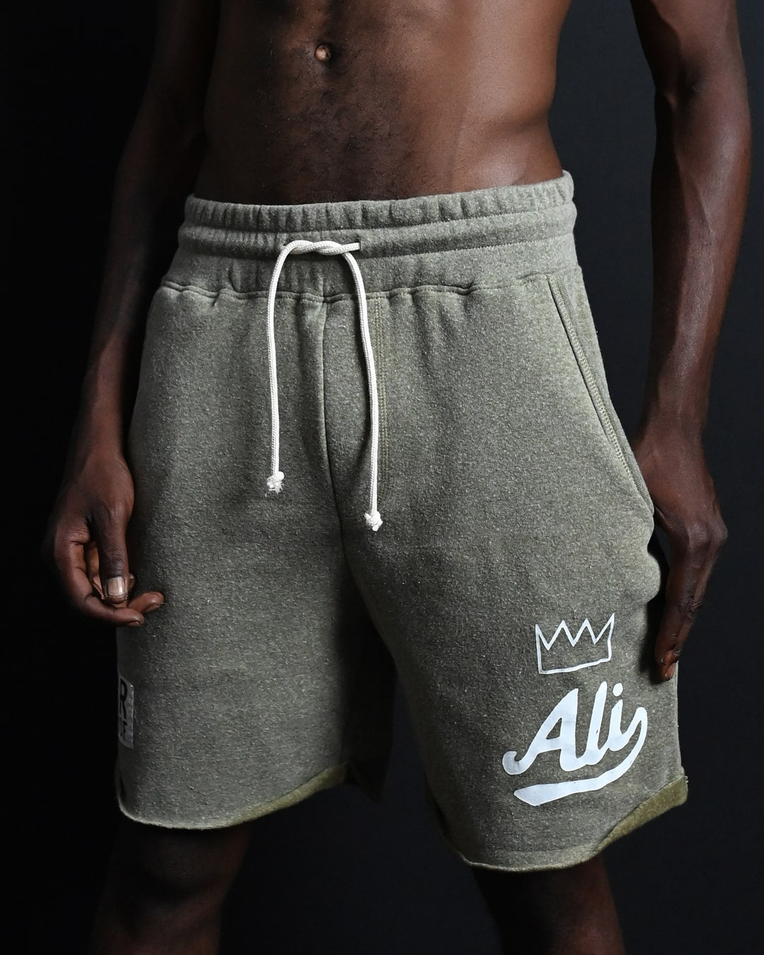 Ali Crown Olive Shorts