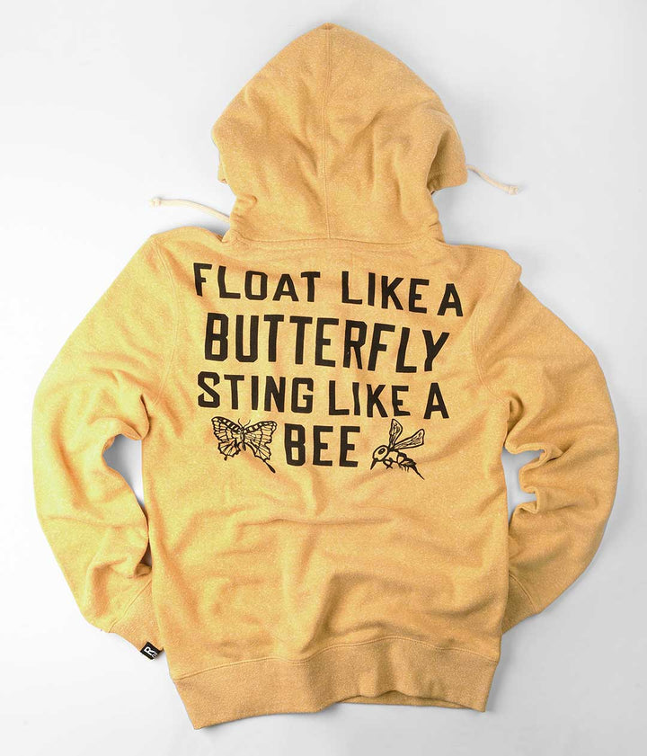 Ali Deer Lake Float Quote Yellow Hoody