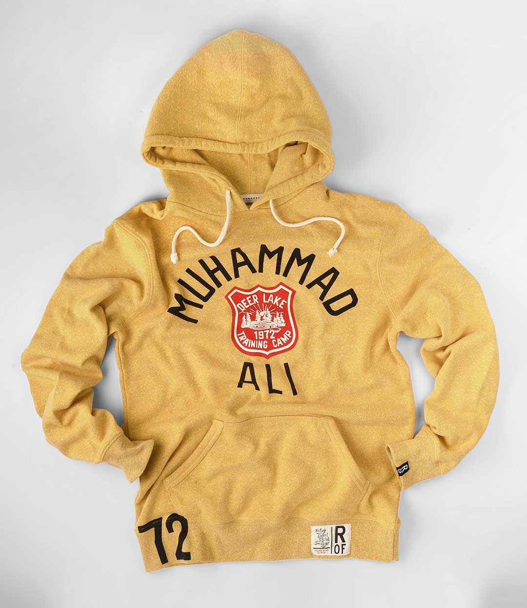 Ali Deer Lake Float Quote Yellow Hoody