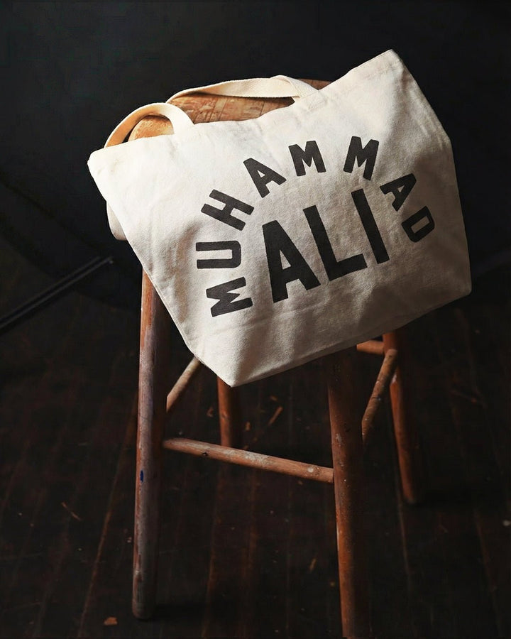 Ali Float Like A Butterfly Ivory Tote Bag