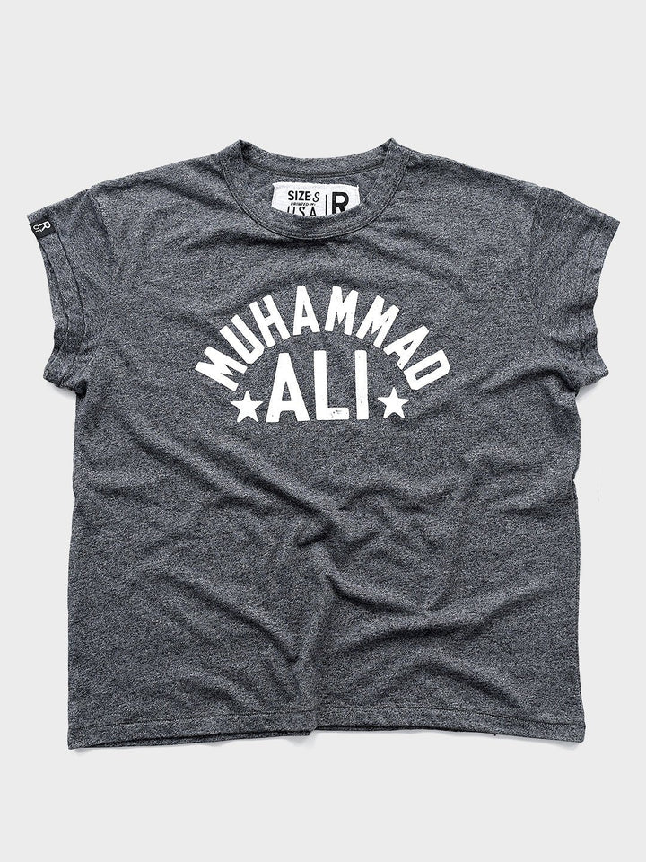 Ali Float Like A Butterfly Women's Black Tee