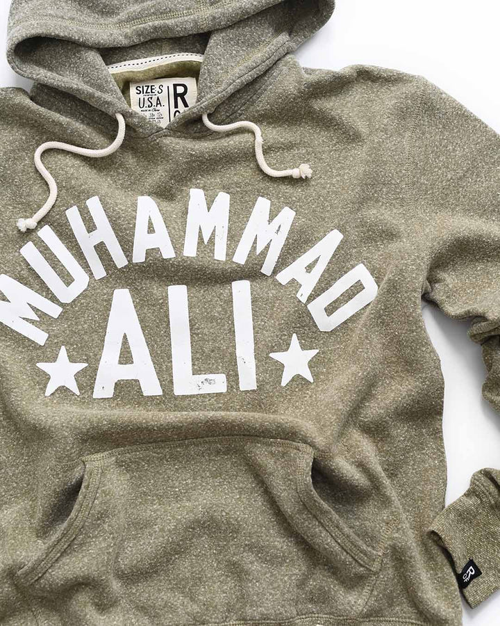Ali Float Quote Heather Olive PO Hoody