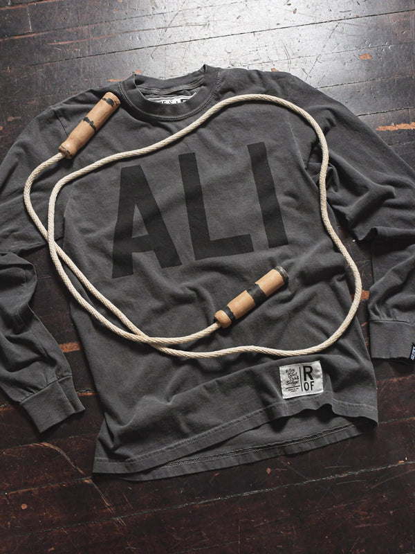 Ali Icon Charcoal Long Sleeve Tee