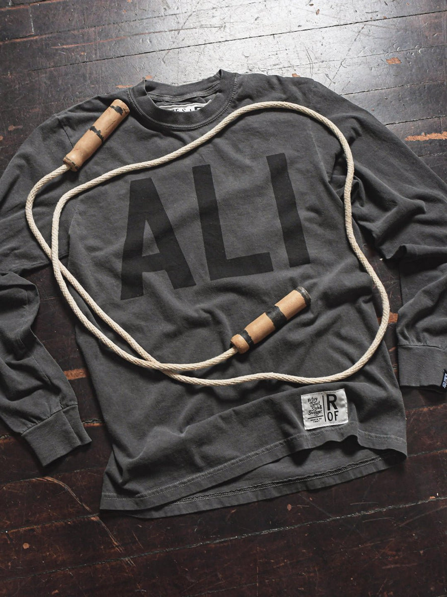 Ali Icon Charcoal Long Sleeve Tee