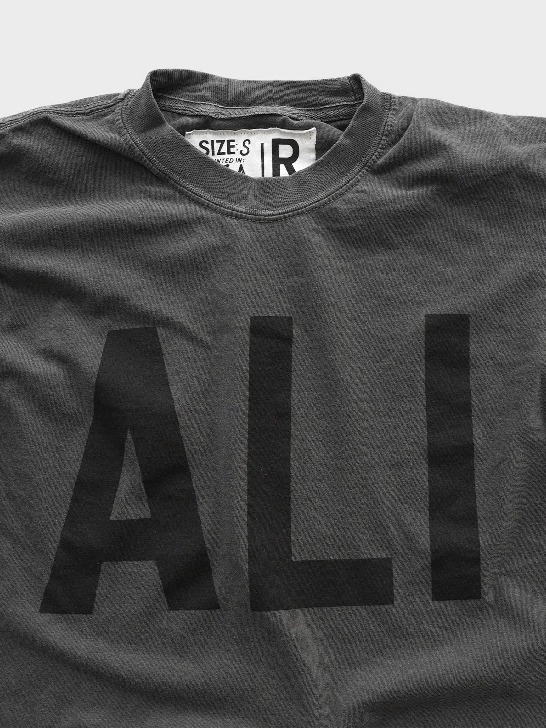 Ali Icon Charcoal Long Sleeve Tee