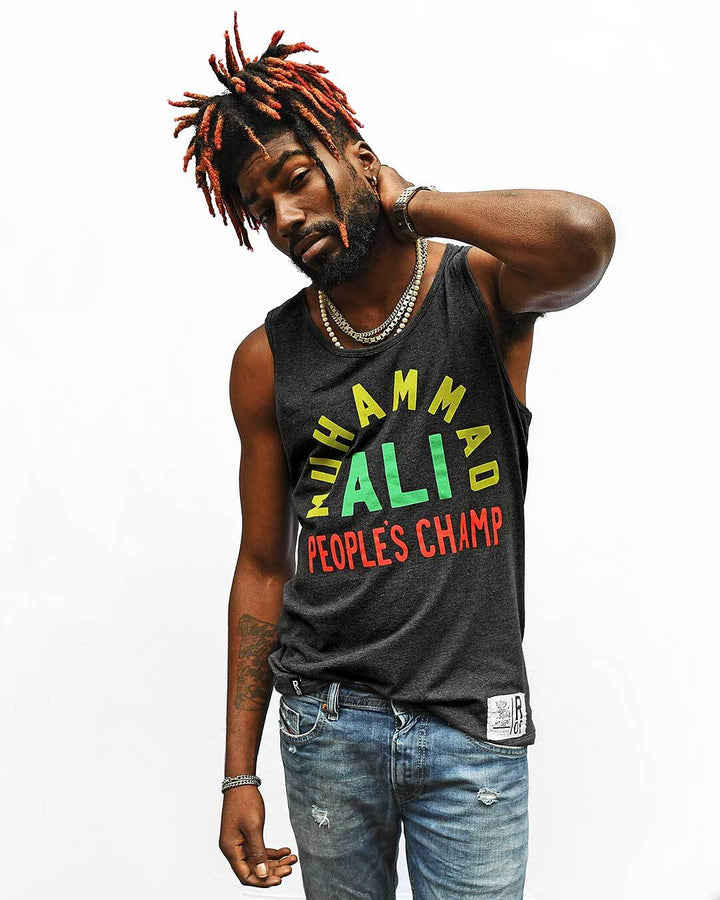 Ali People's Champ Black Tank