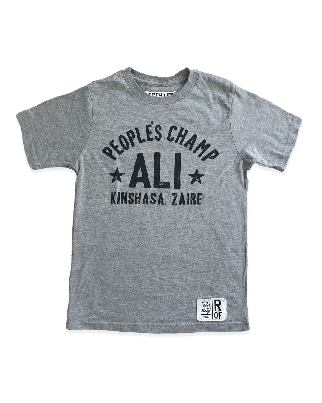 Ali Rumble Quote Grey Kid's Tee