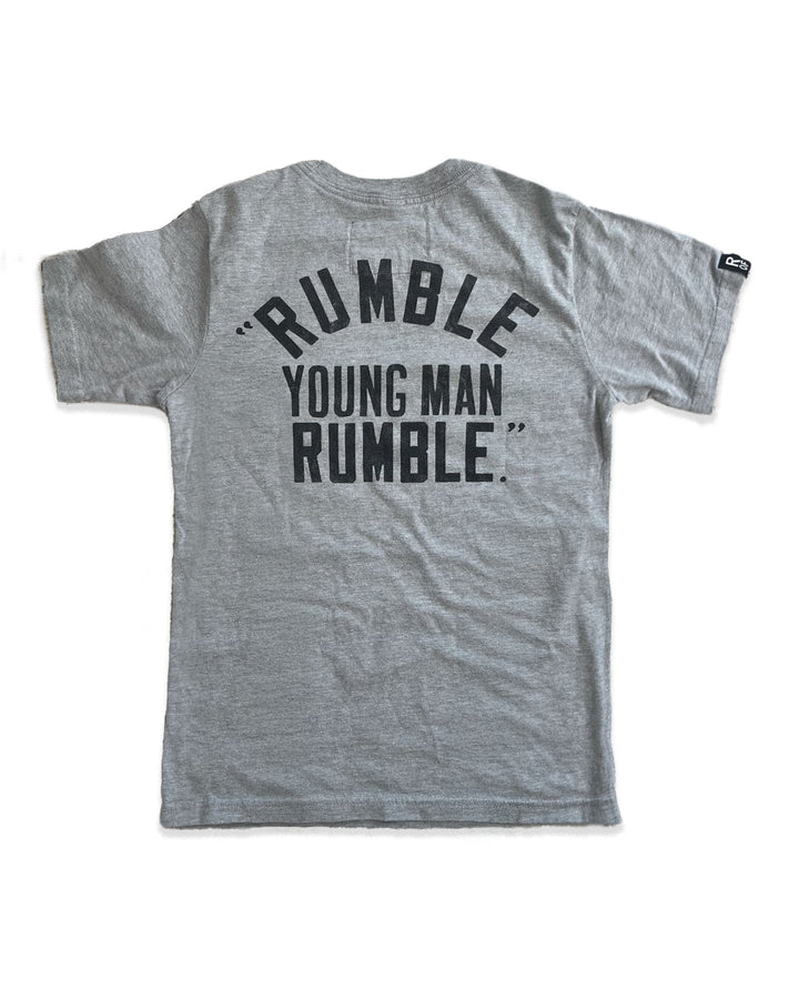 Ali Rumble Quote Grey Kid's Tee