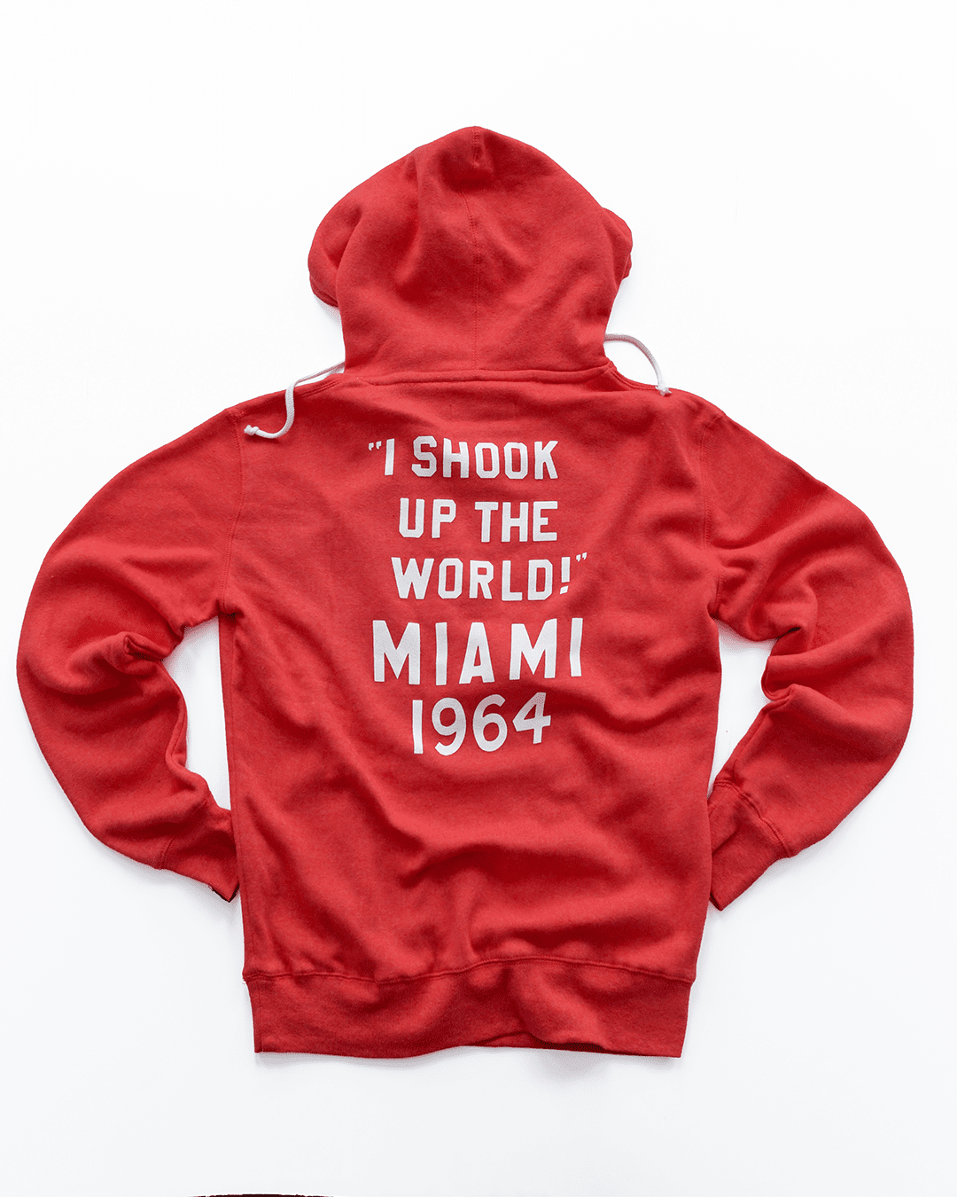 Ali Shook Up The World '64 Red PO Hoody