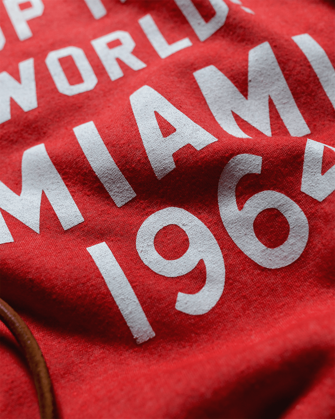 Ali Shook Up The World '64 Red PO Hoody