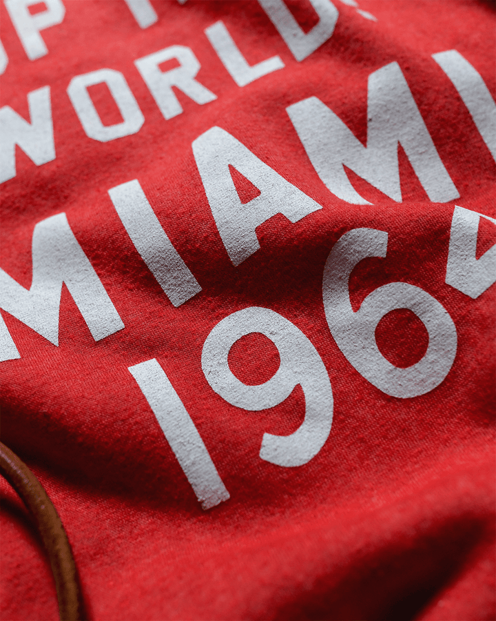 Ali Shook Up The World '64 Red PO Hoody
