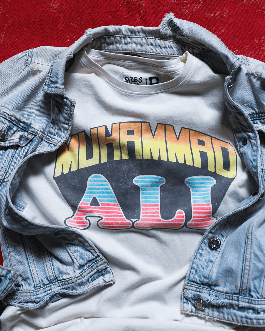 Ali Vintage Throwback White Tee