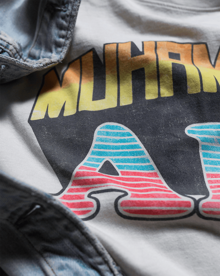 Ali Vintage Throwback White Tee