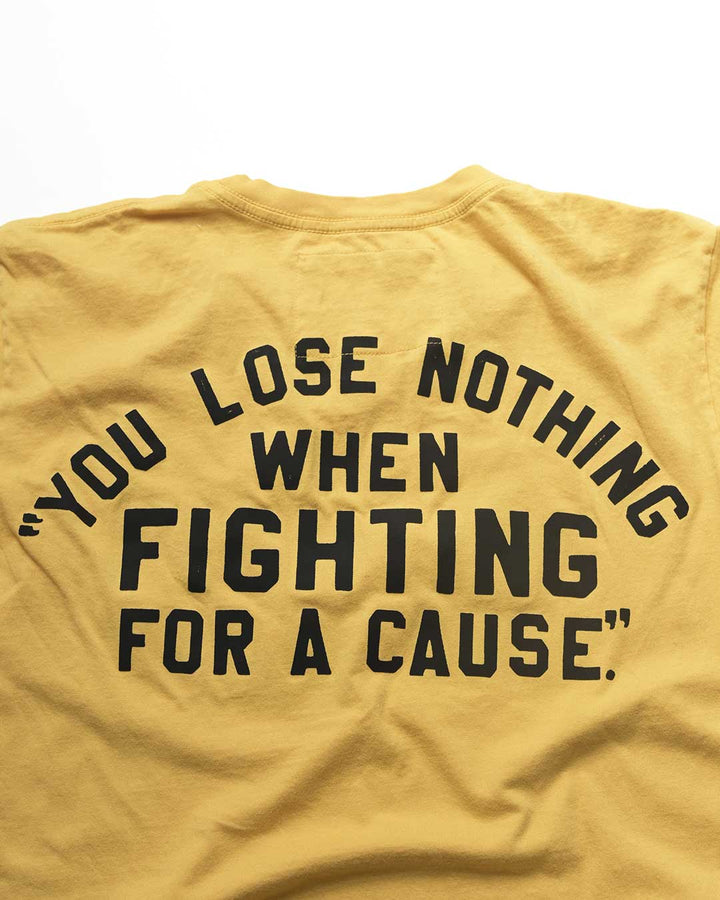 Ali 'You Lose Nothing' Gold Tee