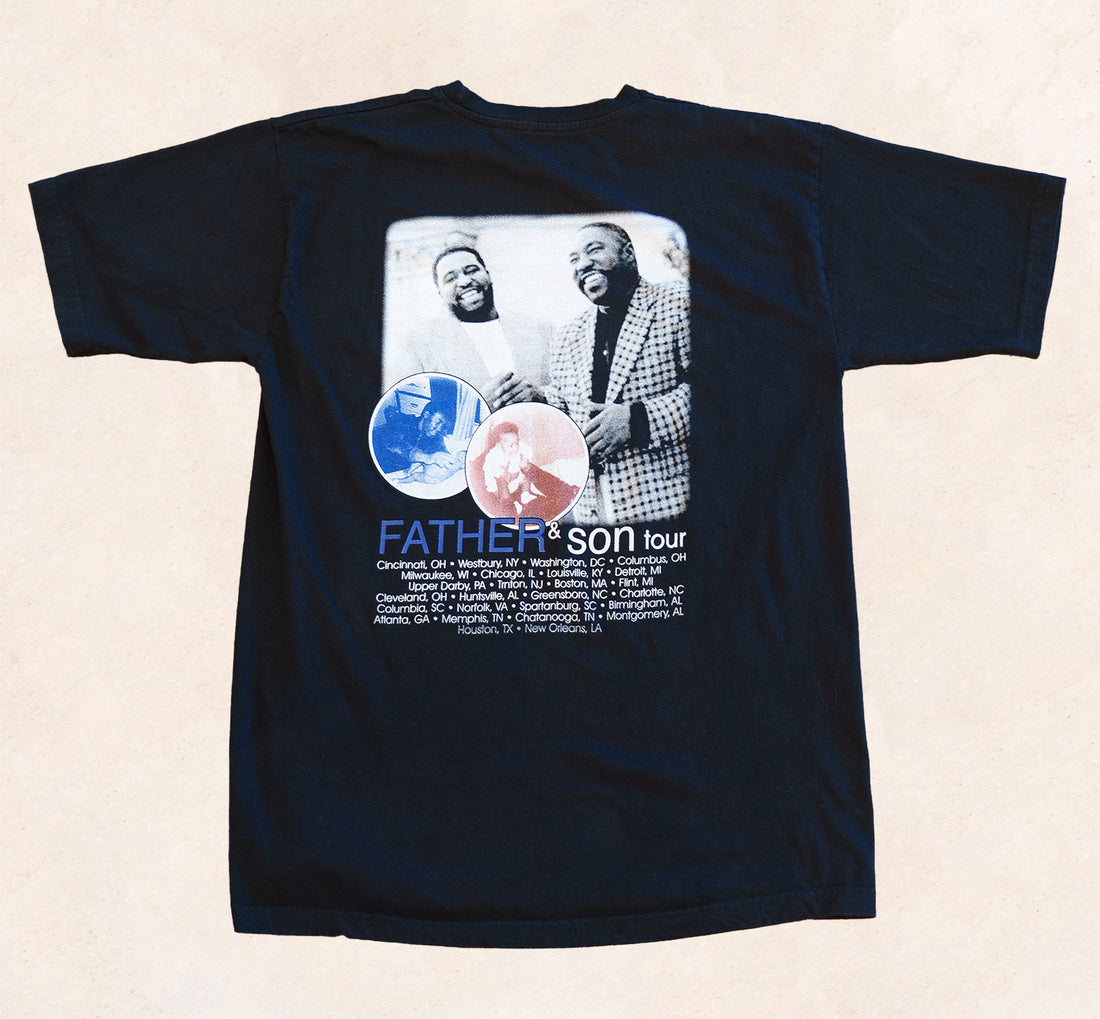 Eddie & Gerald Levert 'Father & Son Tour' T-Shirt | Rare Finds