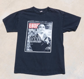 Barack Obama Ebony Cover T-Shirt