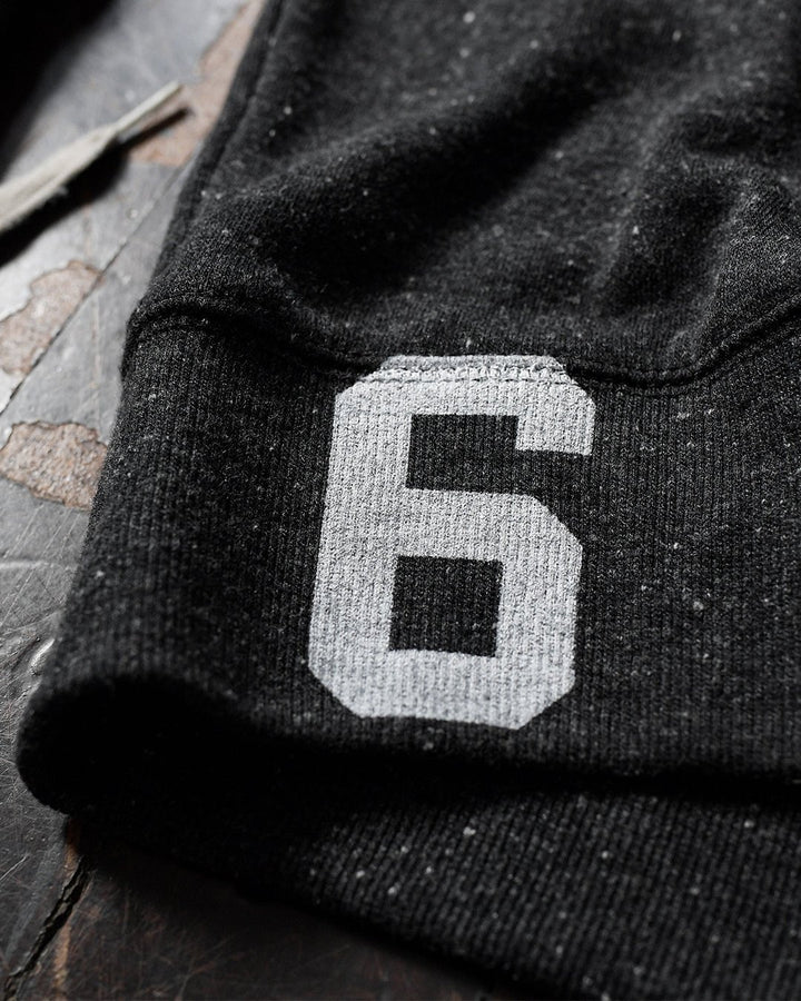 Bill Russell #6 Black Sweatshirt