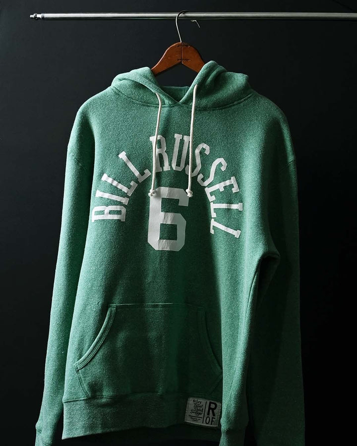 Bill Russell Boston #6 PO Hoody