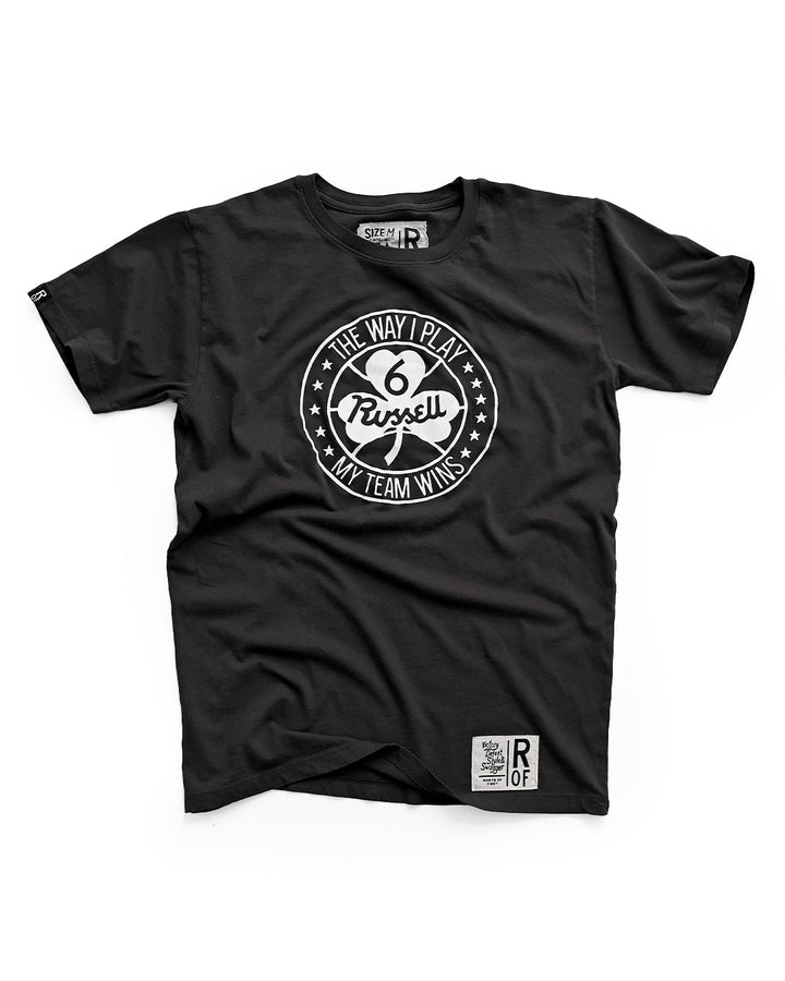 Bill Russell 'The Way I Play' Black Tee