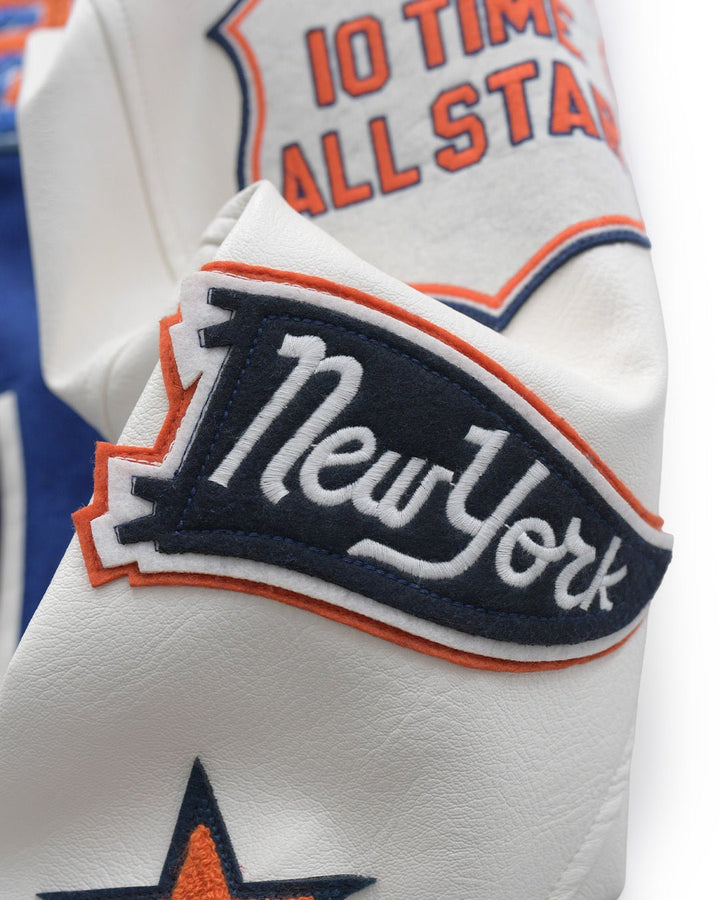 C. Anthony New York Blue Varsity Jacket