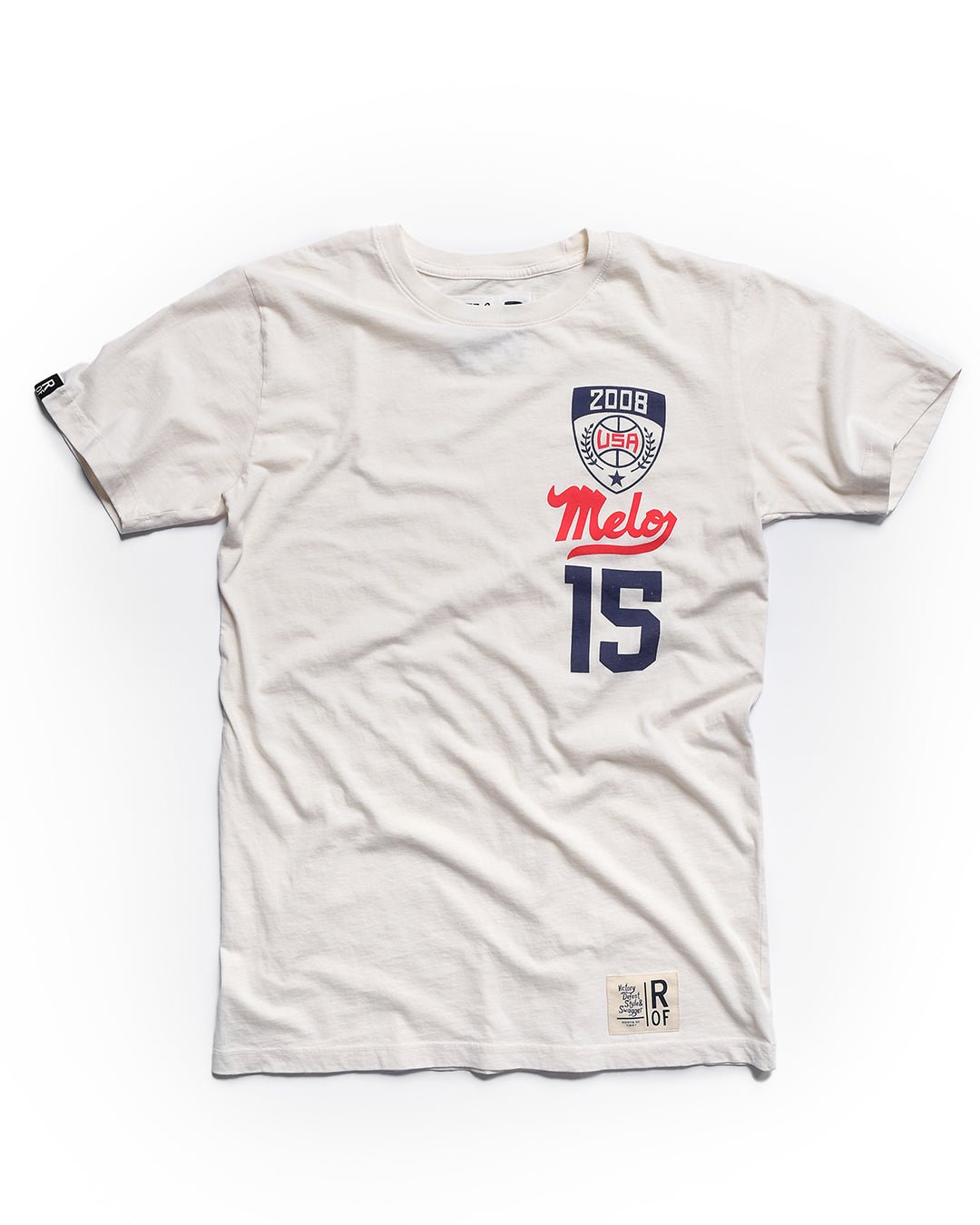Carmelo Anthony '08 Basketball White Tee