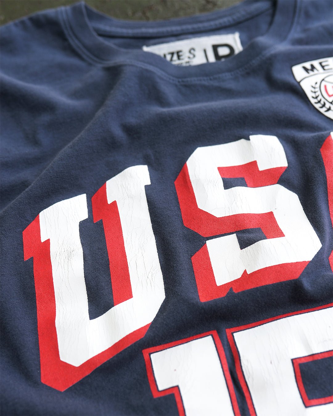 Carmelo Anthony #15 Basketball Navy Tee