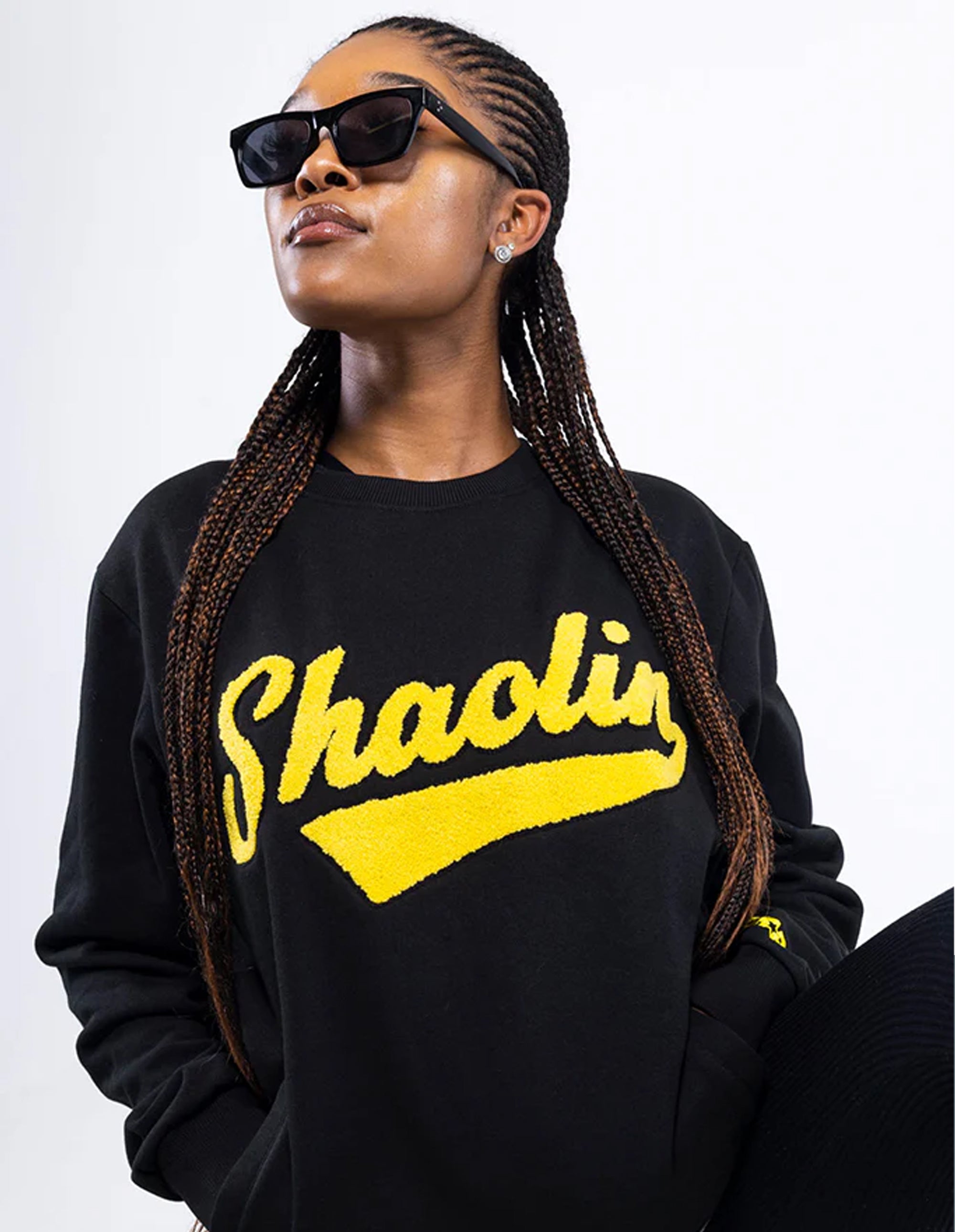 Shaolin Chenille Crewneck Sweatshirt – Okayplayer Shop