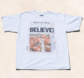 Detroit Red Wings 'BELIEVE' Detroit Free Press T-Shirt | Rare Finds