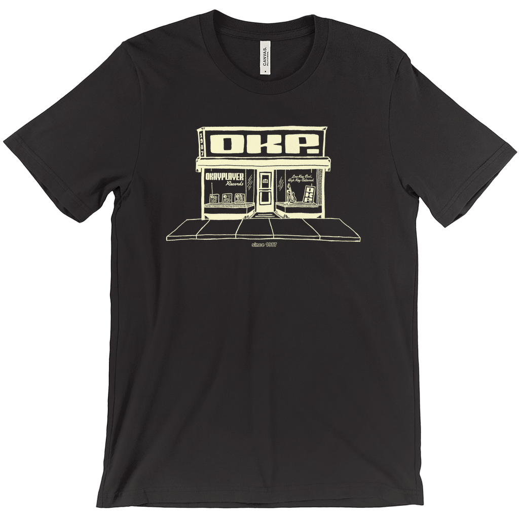 Okayplayer Records Store Black T-Shirt