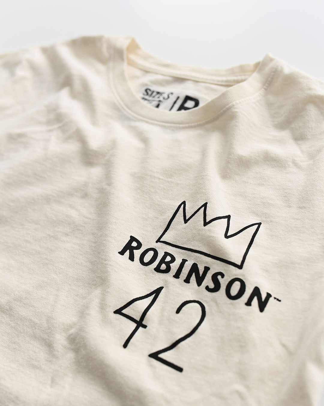 Jackie Robinson #42 Crown White Tee