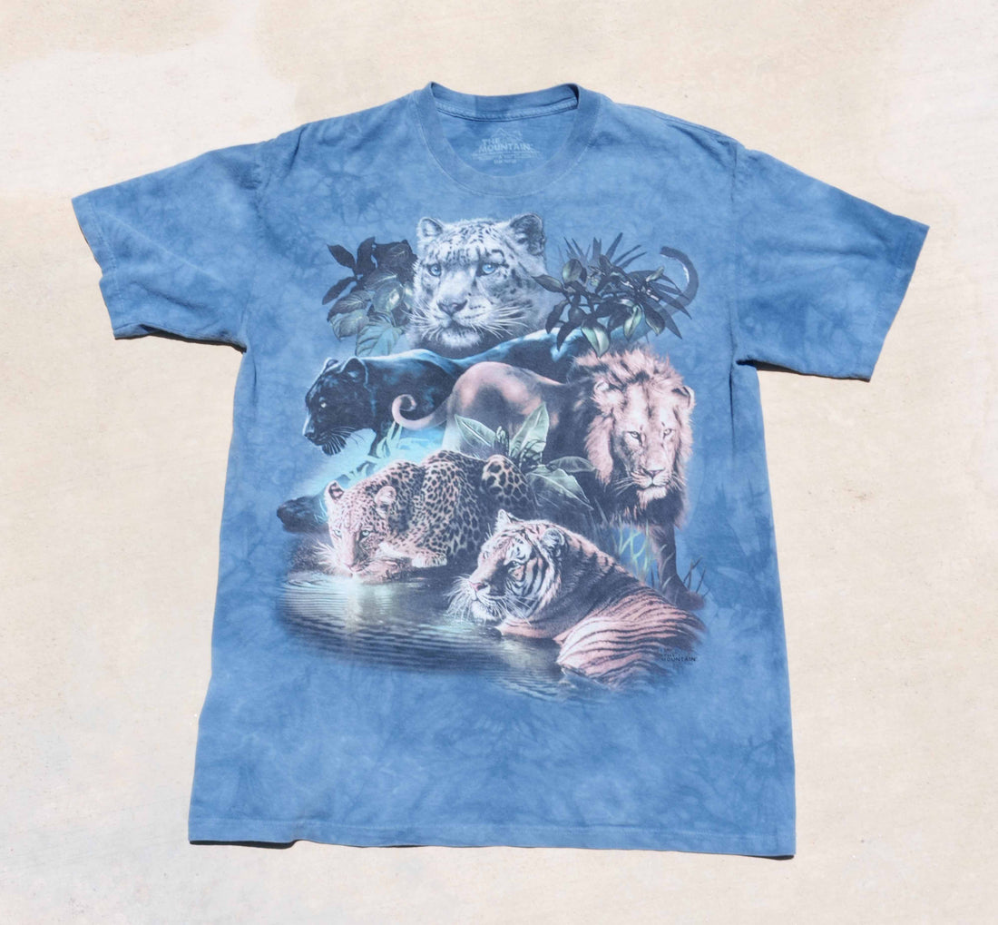 Jungle Cats Tie Dye T-Shirt