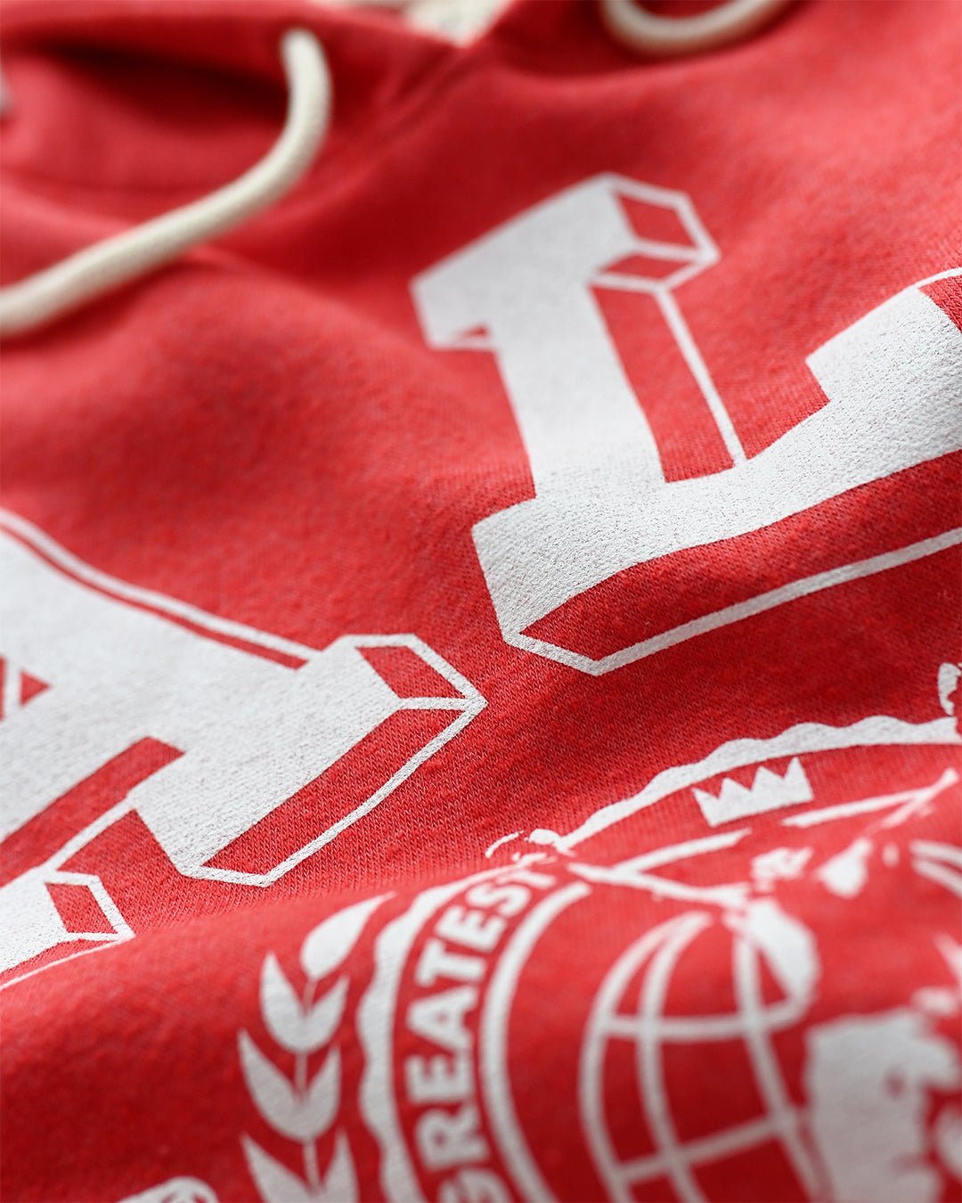 M. Ali Boxing GOAT Red PO Hoody