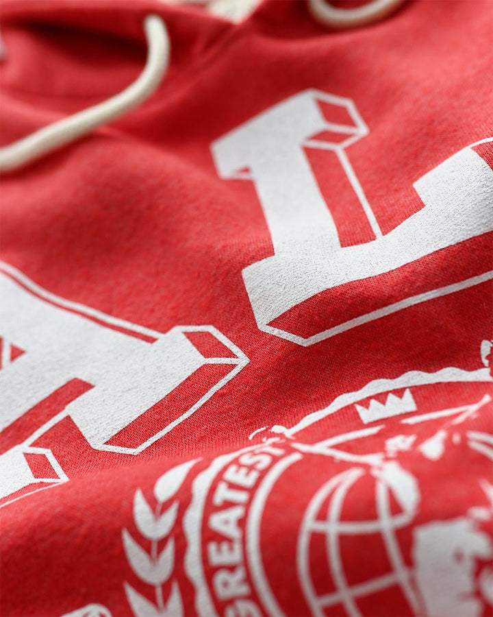 M. Ali Boxing GOAT Red PO Hoody