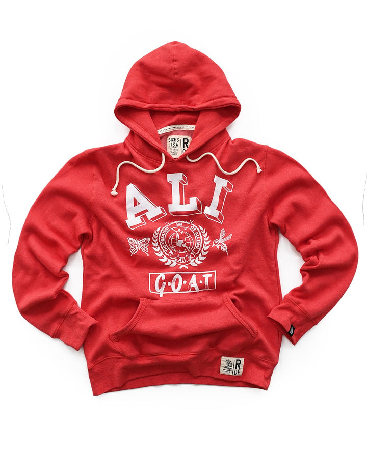 M. Ali Boxing GOAT Red PO Hoody