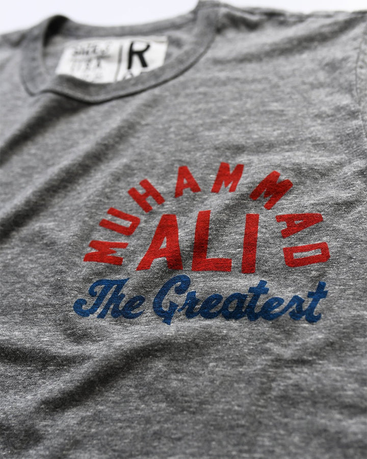 M. Ali The Greatest Grey Triblend Tee