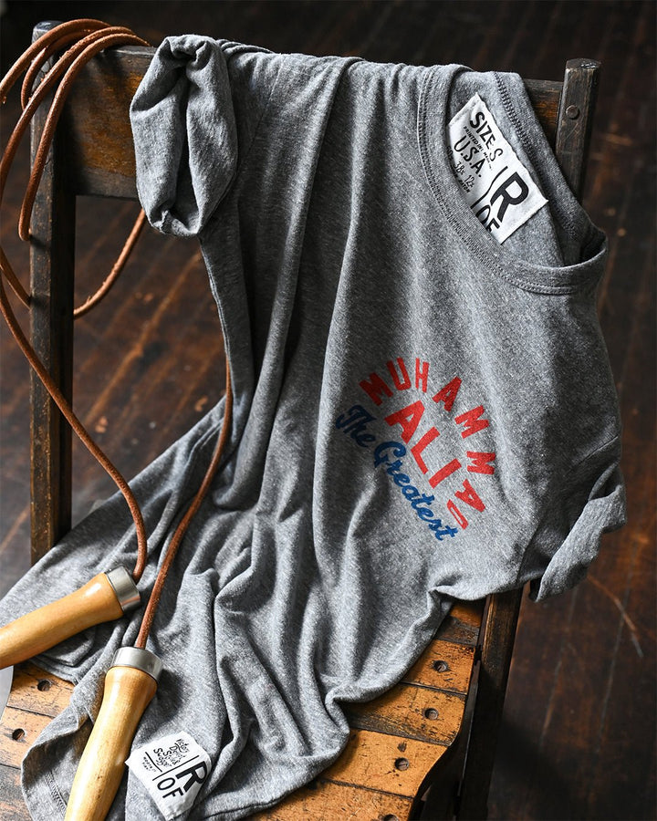 M. Ali The Greatest Grey Triblend Tee